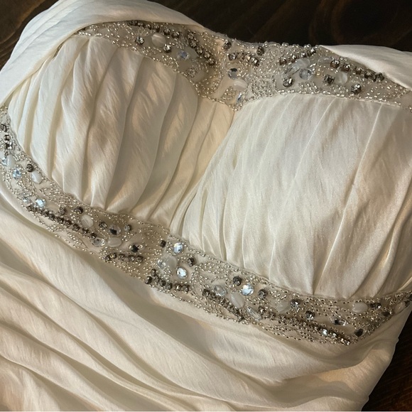 Moonlight Bridal White Wedding Dress - Picture 8 of 16